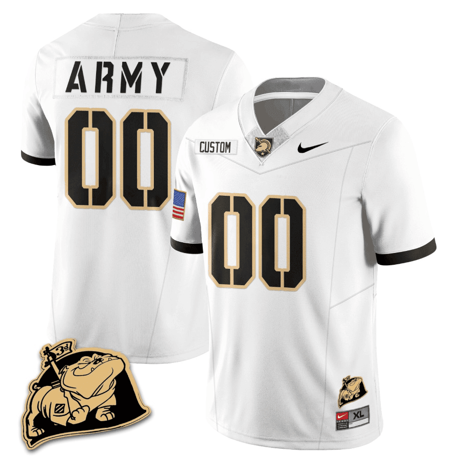 ABK Rocky The Bulldog Patch Vapor Custom Jersey