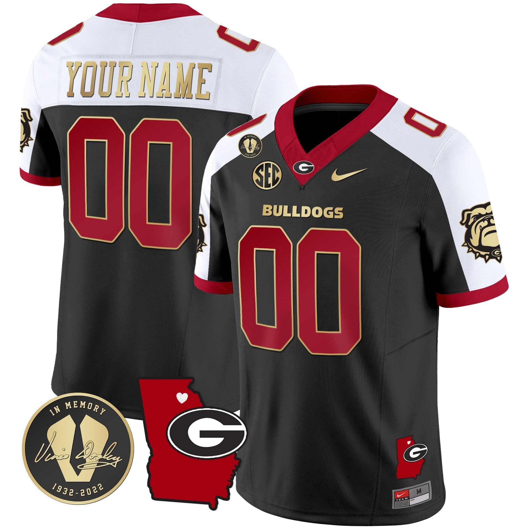 GB 2024 Vapor Custom Jersey V4 - Georgia Map