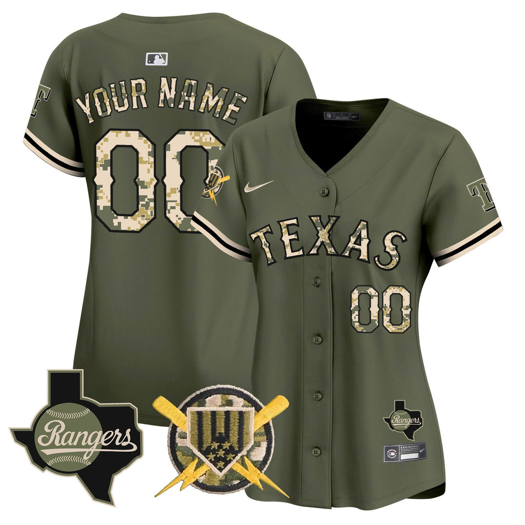 TEX Armed Forces Day Vapor Premier Limited Custom Jersey - Stitched
