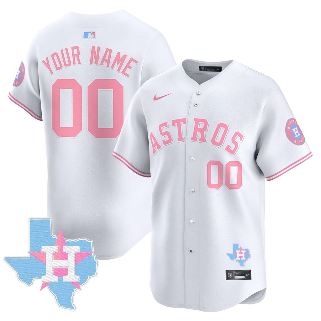 HA Bubblegum Pink Vapor Premier Limited Custom Jersey - Stitched
