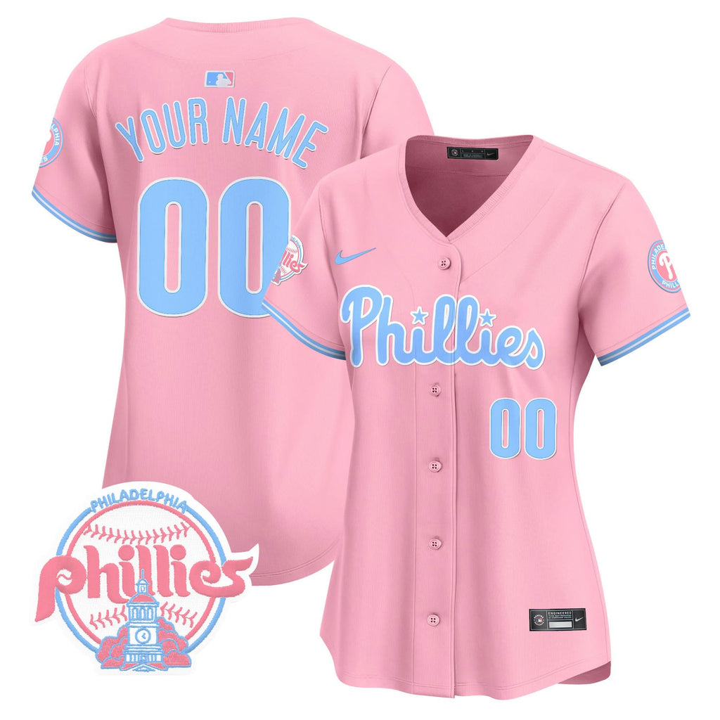 PP Bubblegum Pink Vapor Premier Limited Custom Jersey V2 - Stitched