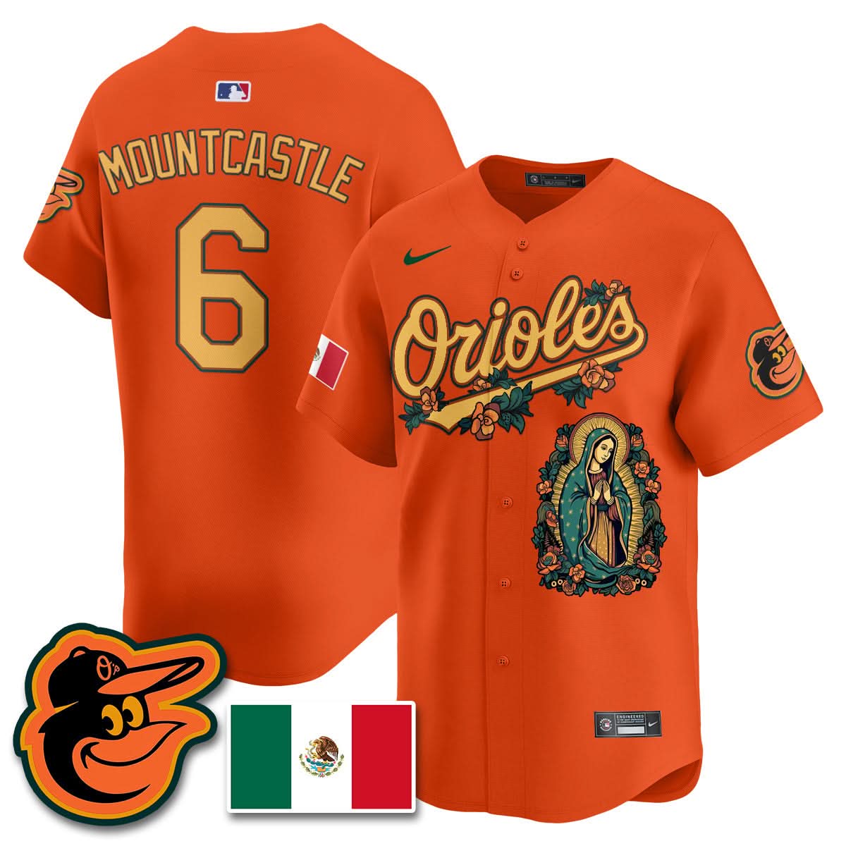 BO Mexico Guadalupe Vapor Premier Limited Jersey - Printed