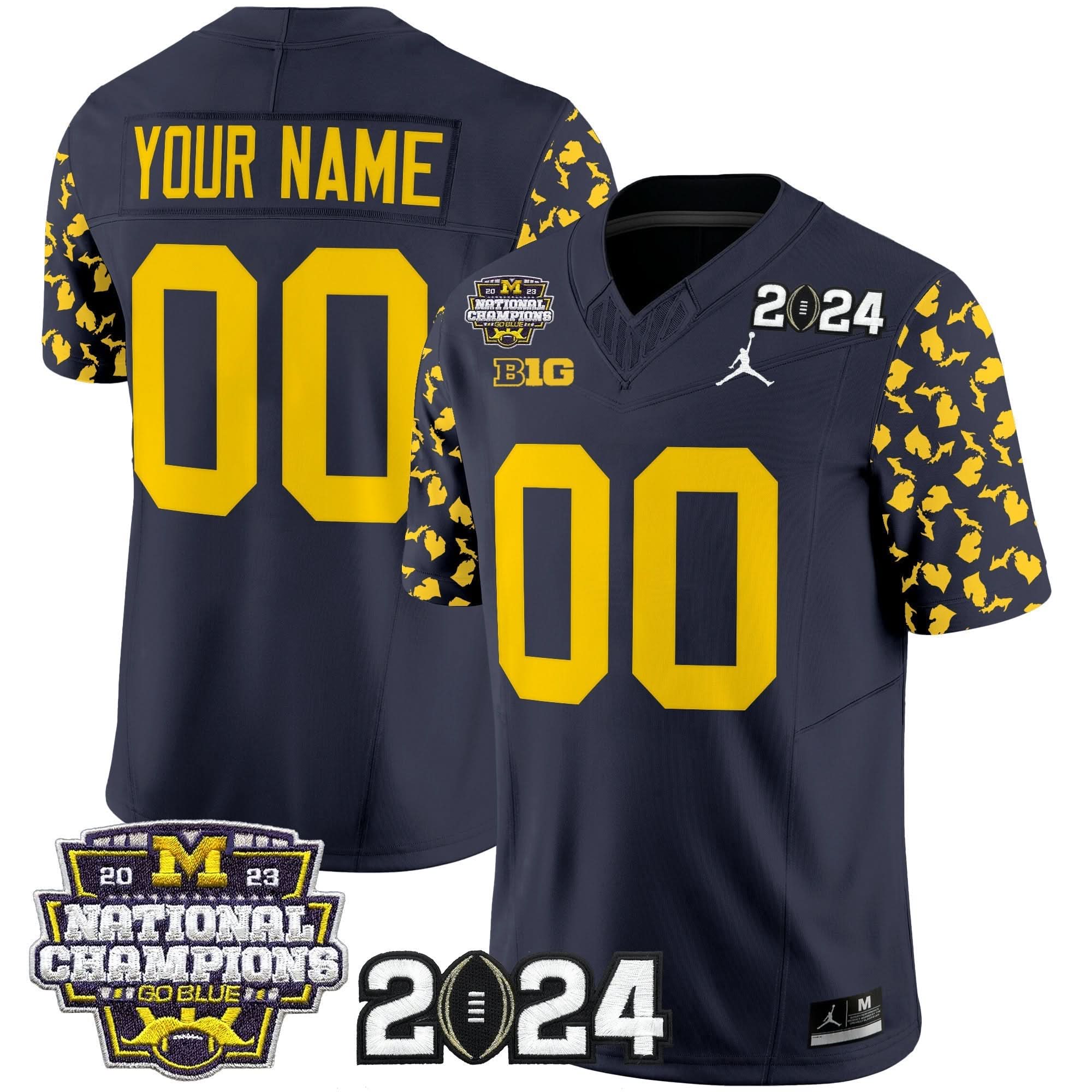 MW 2024 Michigan State Style Vapor Limited Custom Jersey