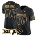 CB Big 12 XII Patch Gold Vapor Limited Custom Jersey