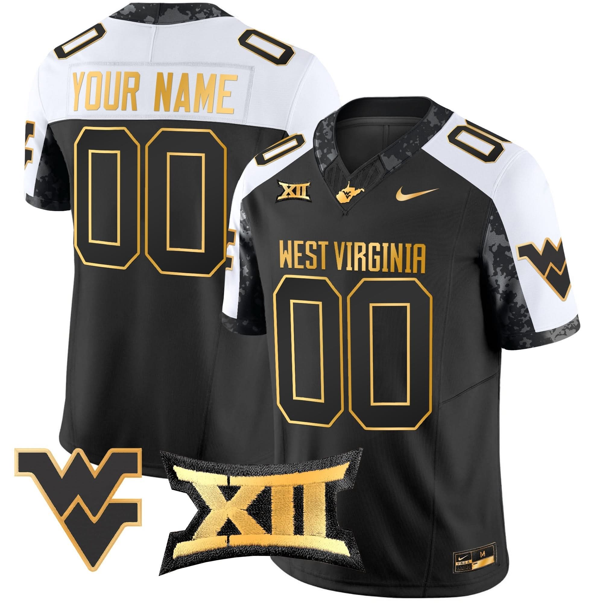 WVM 2024 Gold Vapor Limited Custom Jersey