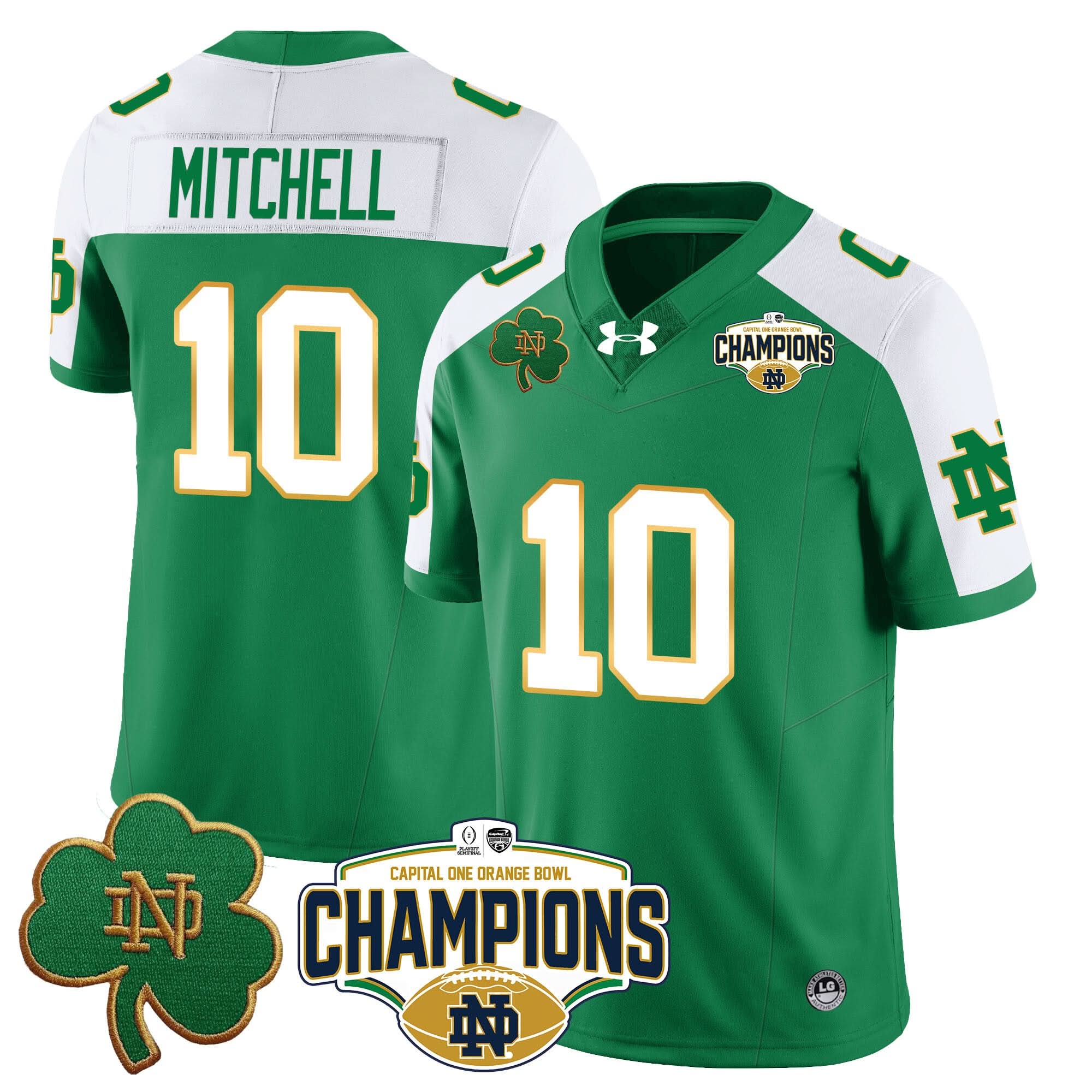 NDFI 2025 Orange Bowl Champions Jersey N5