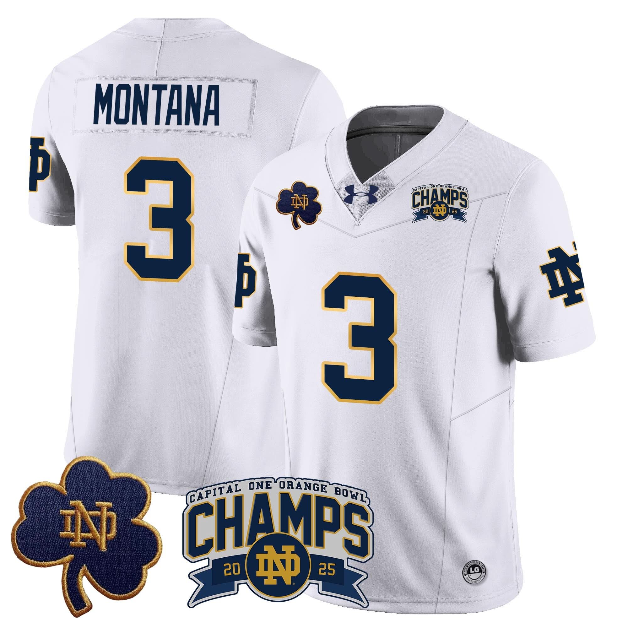 NDFI 2025 Orange Bowl Champions Jersey N6