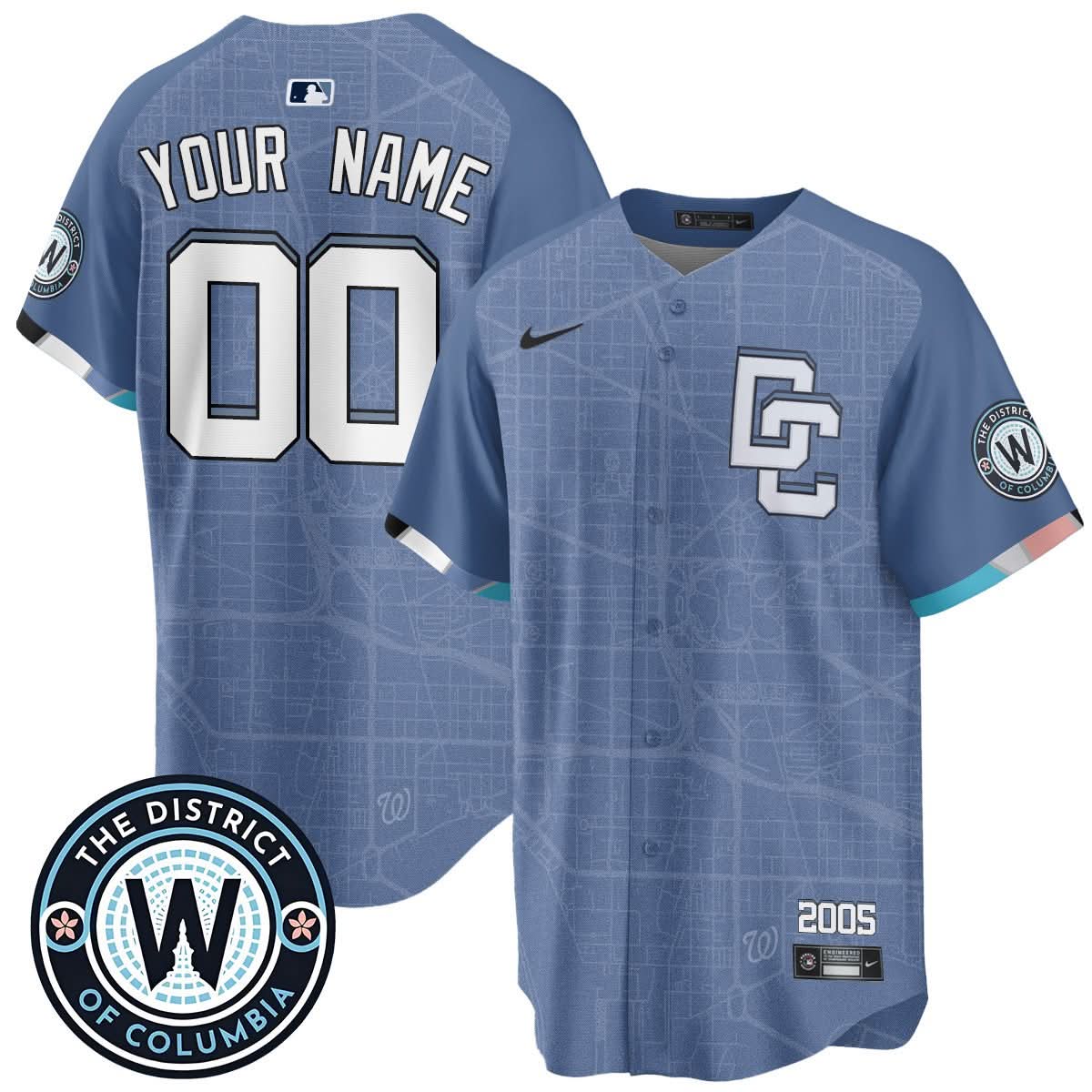 Custom Name/Number WN 2025 City Connect Limited Jersey - Stitched