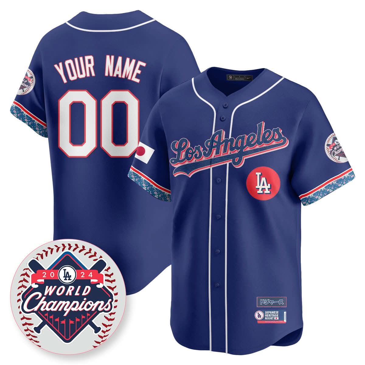 Custom Gender/Name LAD Japanese Heritage Night Jersey - Stitched