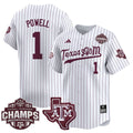 Aggies 2025 SEC Softball Conference Tournament Champions Patch Vapor Premier Limited Jersey - Stitched