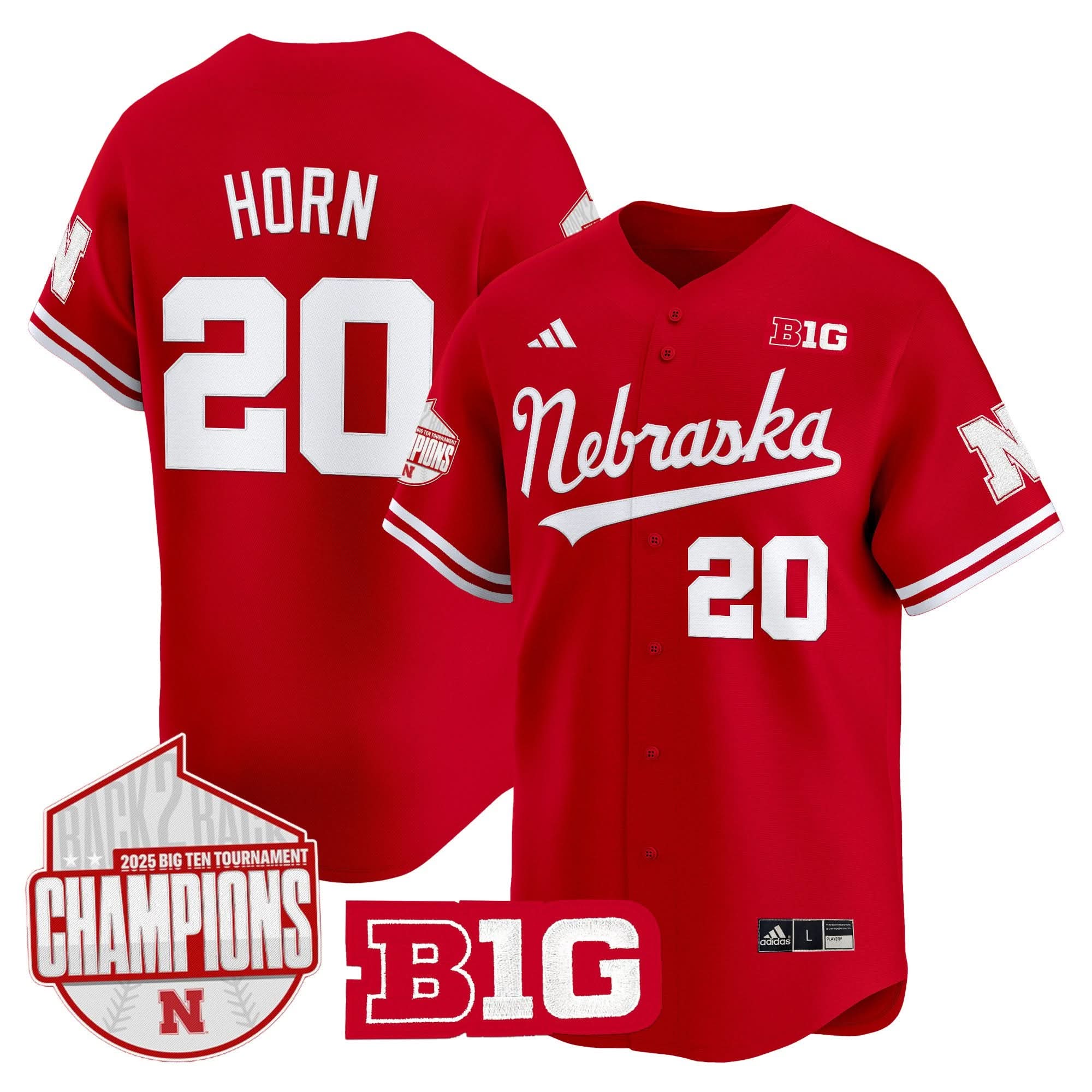 NH Back 2 Back Champions Patch Vapor Premier Limited Jersey