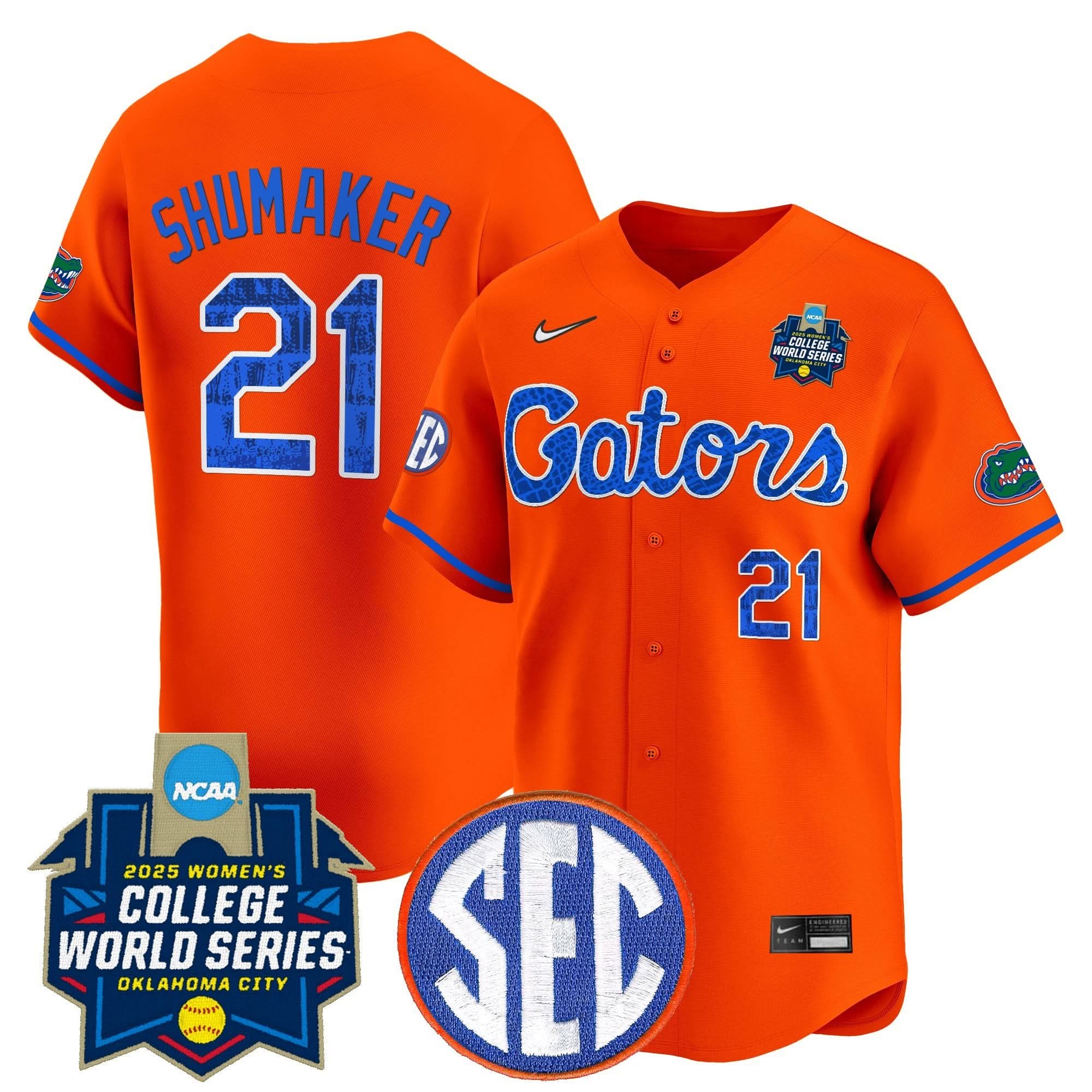 FG Softball 2025 World Series (WCWS) Vapor Premier Limited Jersey - Stitched