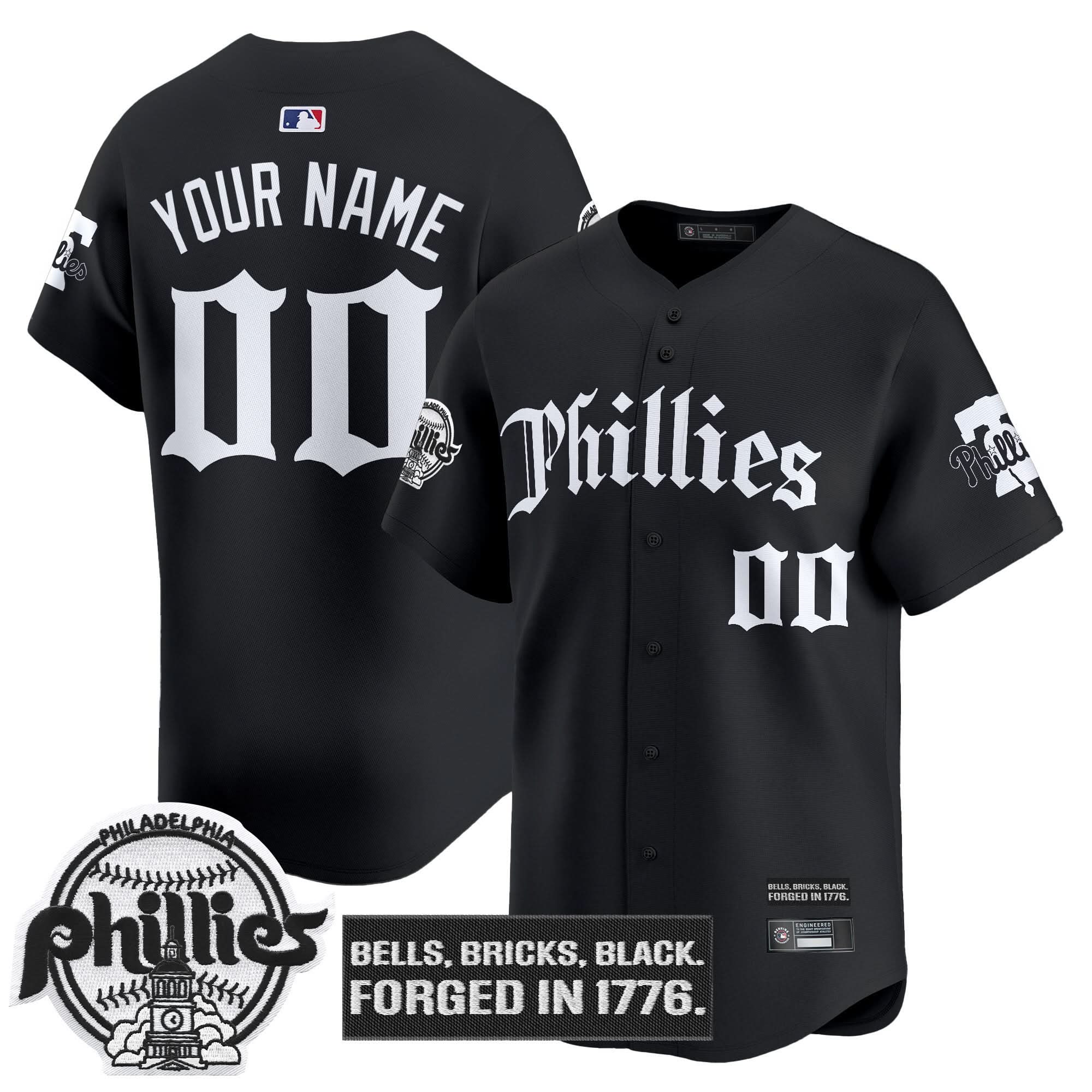 PP 'Gothic Liberty Edition' Vapor Premier Limited Custom Jersey - Stitched