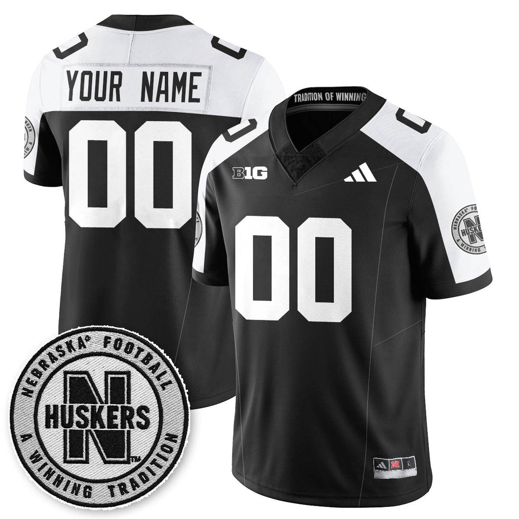Nebraska Football 2025 "Blackout" Jersey