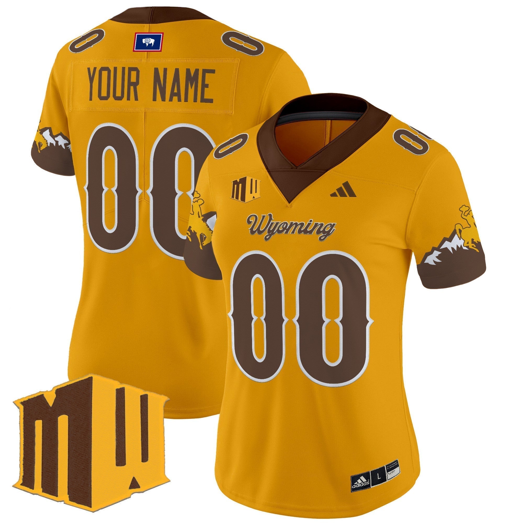 Wyoming DAL 2025 Vapor Limited Custom Jersey