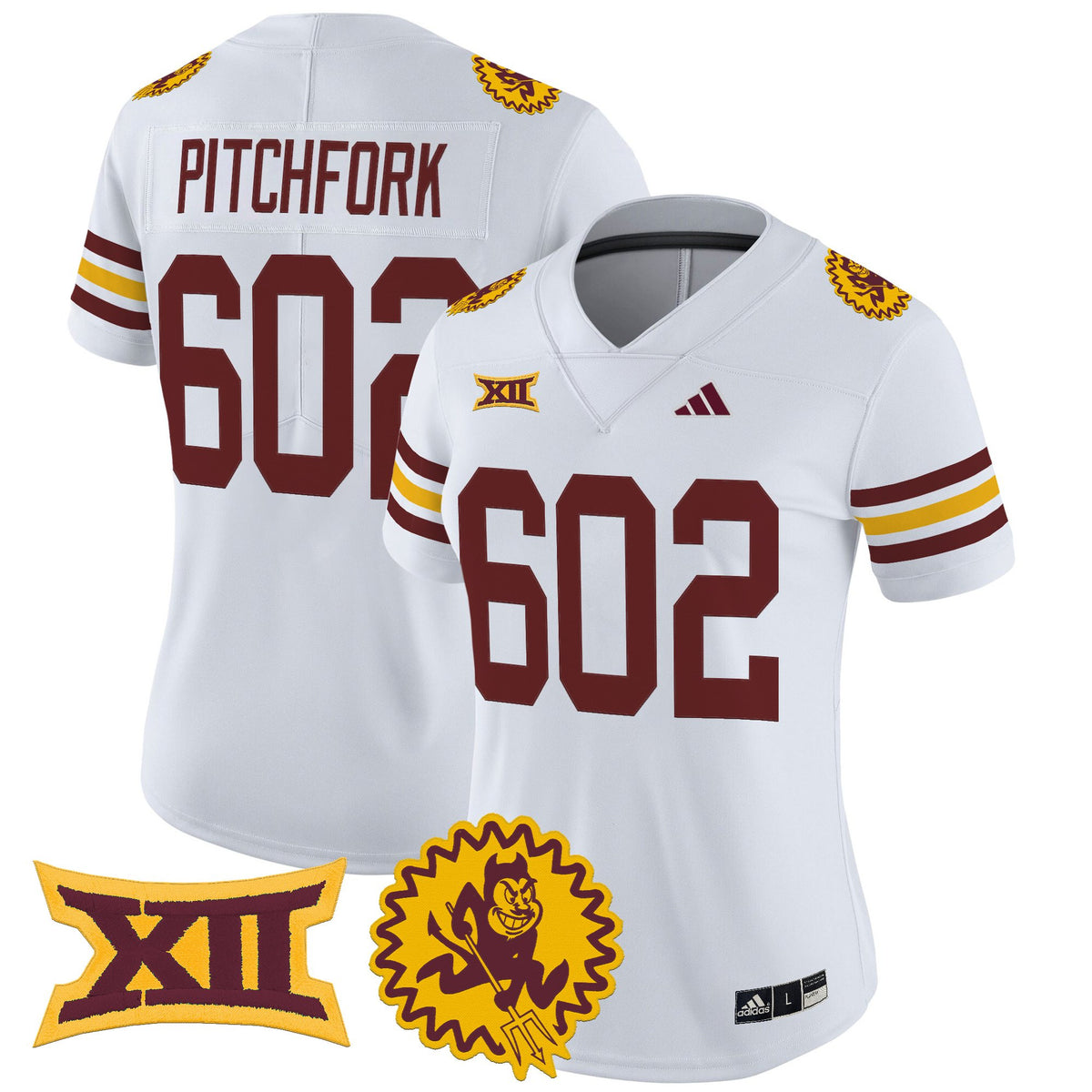 Women's Arizona State Sun Devils 1975 Throwback Vapor Limited Jersey - All Stitched