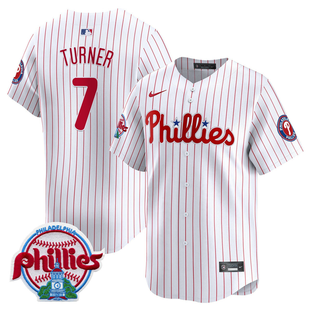 Men's Philadelphia Phillies 2025 Vapor Premier Limited Jersey - All Stitched