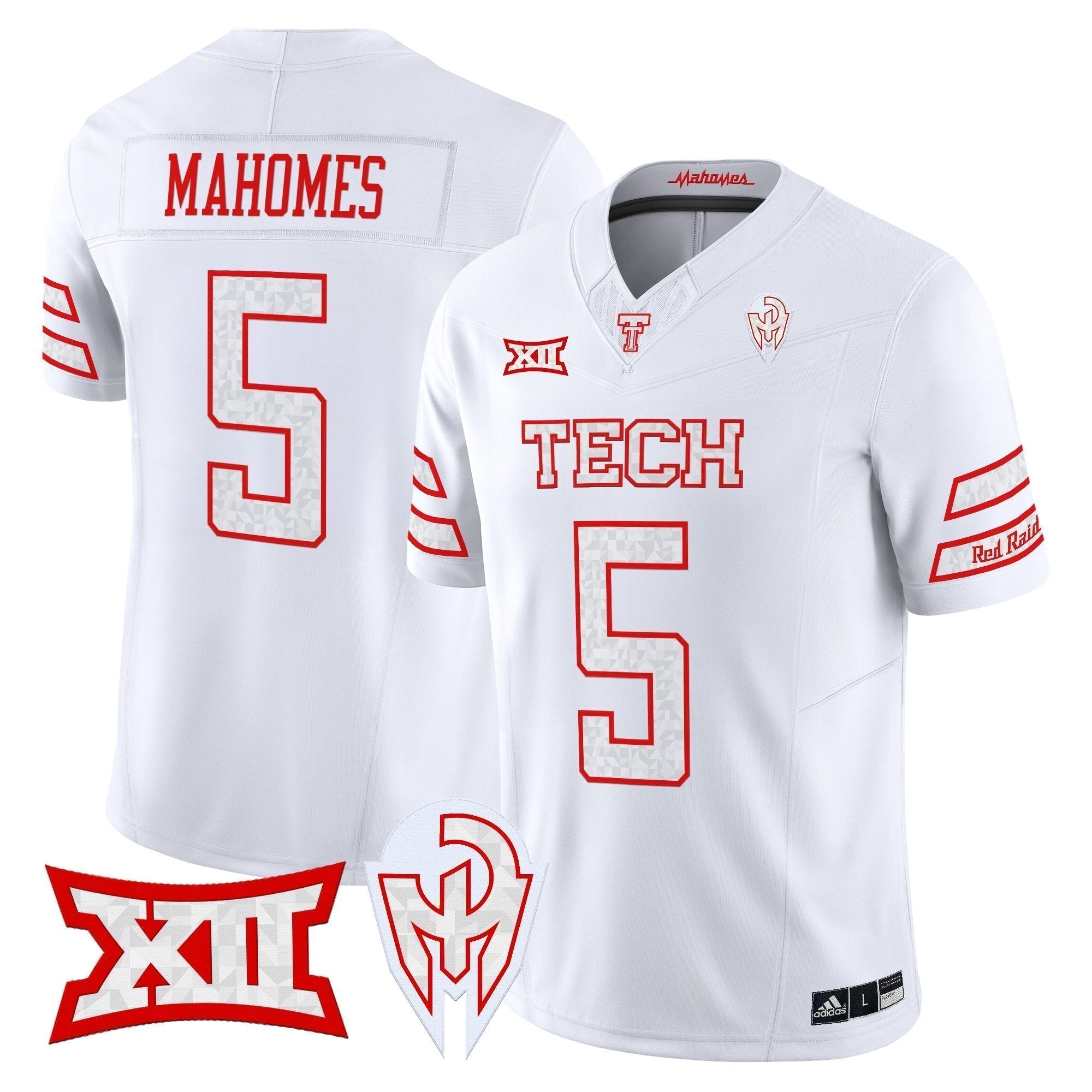 TTU 'Too Cold' Vapor Limited Jersey - Mahomes Collection