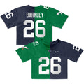 Saquon Barkley Split Crop Top Vapor Limited Jersey - All Stitched