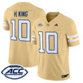 Youth's Georgia Tech Yellow Jackets 2025 Vapor Limited Jersey - All stitched