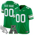 North Texas Mean Green 2025 Vapor Limited Custom Jersey - All Stitched