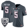 Men's Washington State Cougars 2025 Vapor Limited Jersey V2 - All Stitched