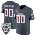 Washington State Cougars 2025 Vapor Limited Custom Jersey V2 - All Stitched