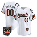 Cincinnati Bengals 2025 Vapor Limited Baseball Custom Jersey V2 - All Stitched