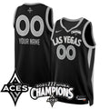 Las Vegas Aces 2025 WNBA Championship Custom Jersey - All Stitched