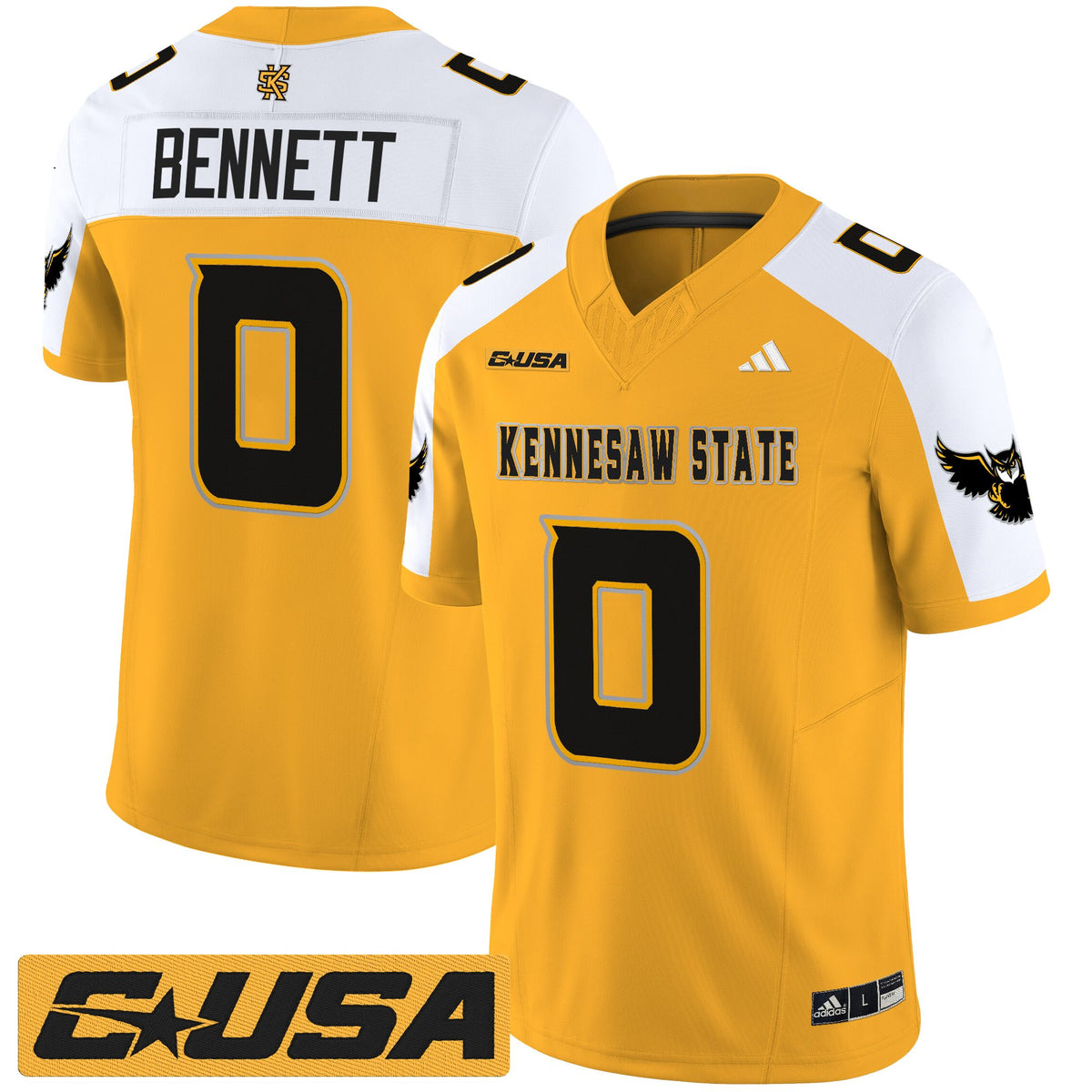 Men's Kennesaw State Owls 2025 Vapor Limited Jersey - All Stitched