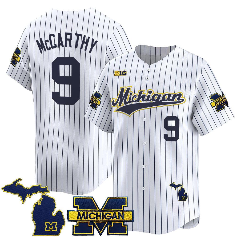 Men's Michigan Wolverines 2025 Vapor Baseball Jersey - All Stitched