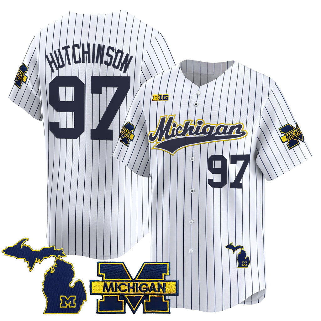 Men's Michigan Wolverines 2025 Vapor Baseball Jersey - All Stitched