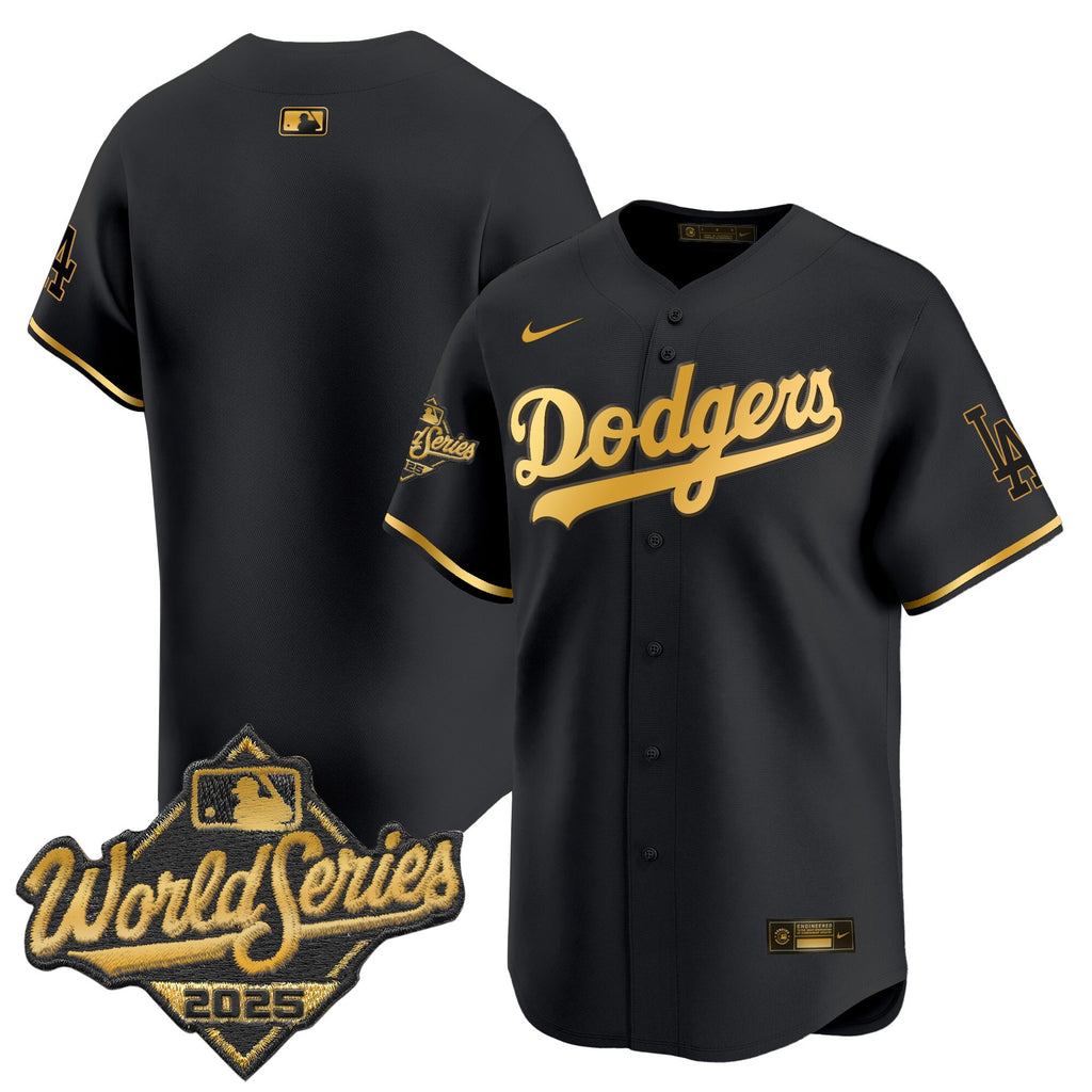 Men's Dodgers 2025 World Series Vapor Premier Limited Jersey - All Stitched