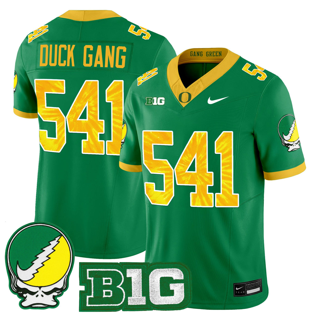 Men's Oregon Ducks 2025 "Grateful Ducks" Vapor Limited Jersey - All Stitched