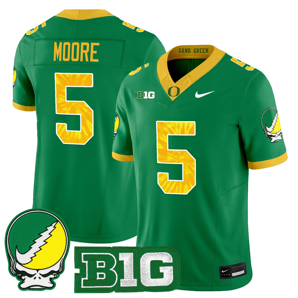 Men's Oregon Ducks 2025 "Grateful Ducks" Vapor Limited Jersey - All Stitched