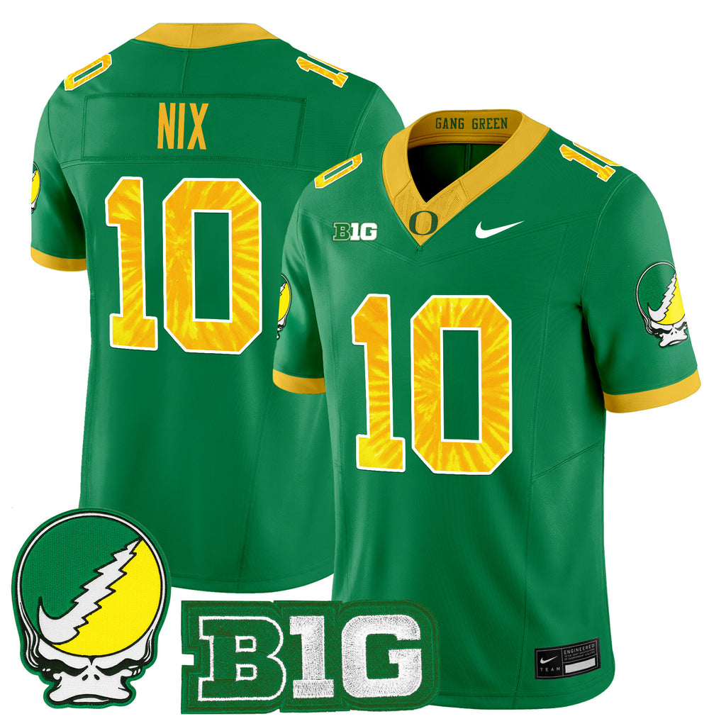 Men's Oregon Ducks 2025 "Grateful Ducks" Vapor Limited Jersey - All Stitched