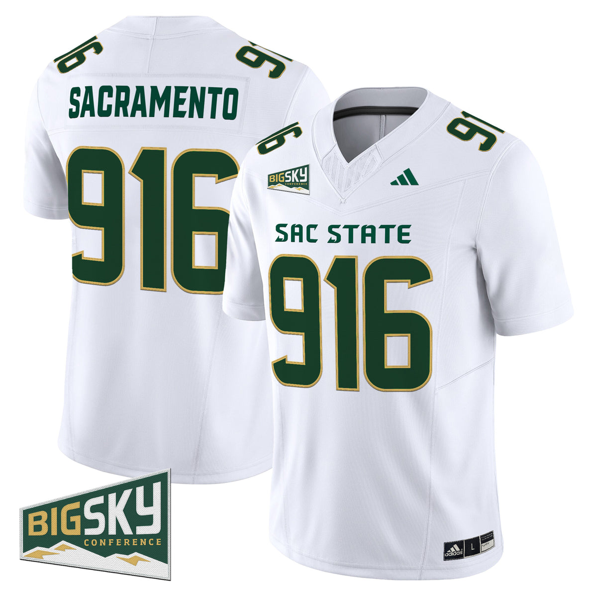 Men's Sacramento State Hornets 2025 Vapor Limited Jersey - All Stitched