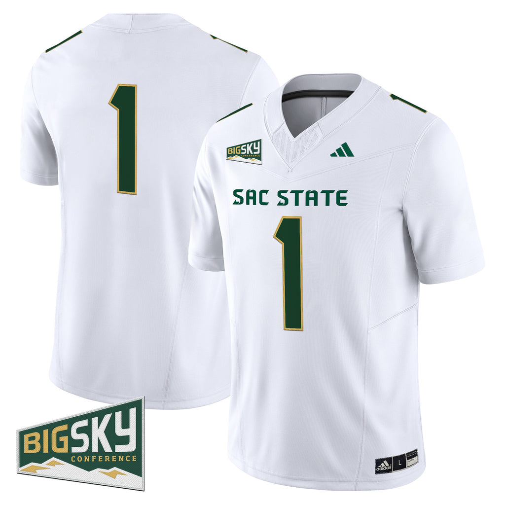 Men's Sacramento State Hornets 2025 Vapor Limited Jersey - All Stitched