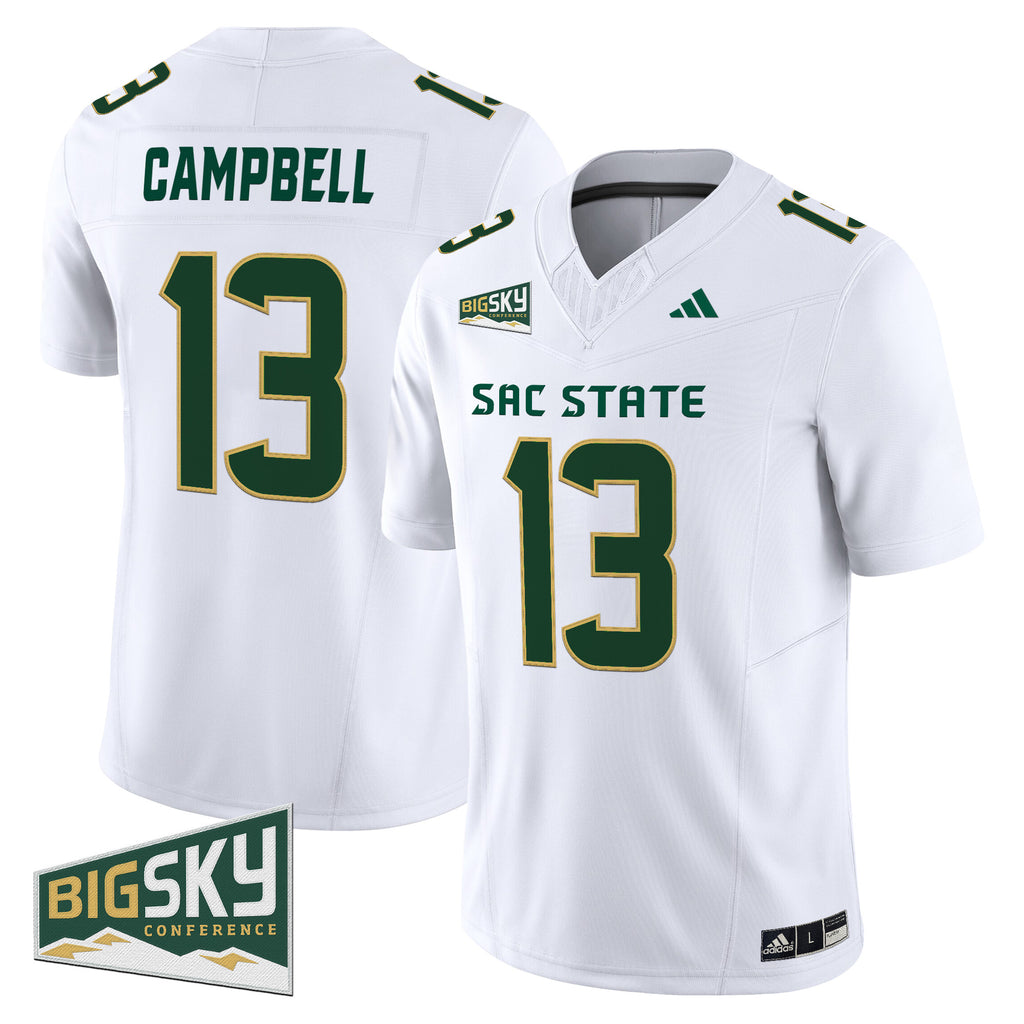 Men's Sacramento State Hornets 2025 Vapor Limited Jersey - All Stitched