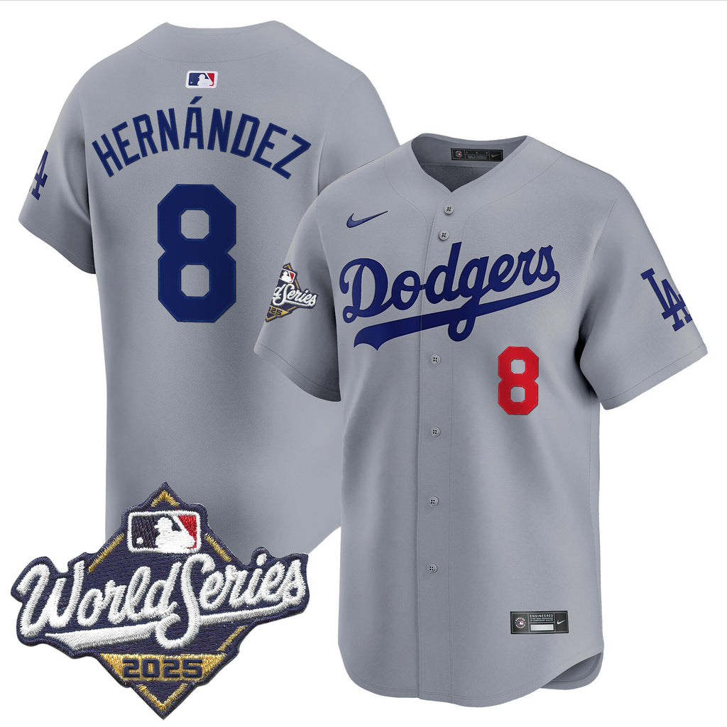 Men's Dodgers 2025 World Series Vapor Premier Limited Jersey - All Stitched