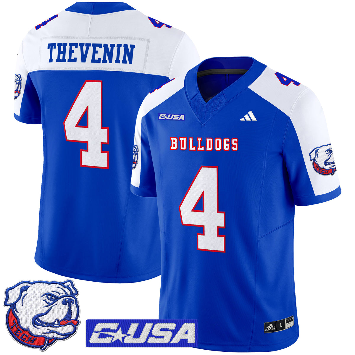 Men's Louisiana Tech Bulldogs 2025 Vapor Limited Jersey - All Stitched