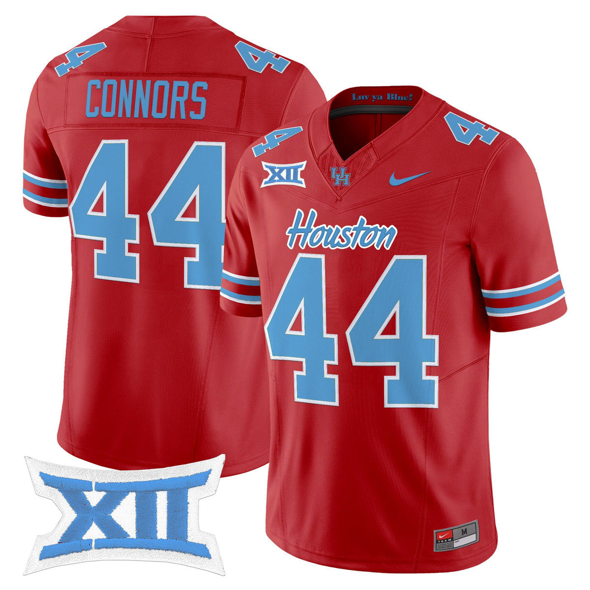Men's Houston Cougars 2025 Oilers Inspired Vapor Limited Jersey - All Stitched