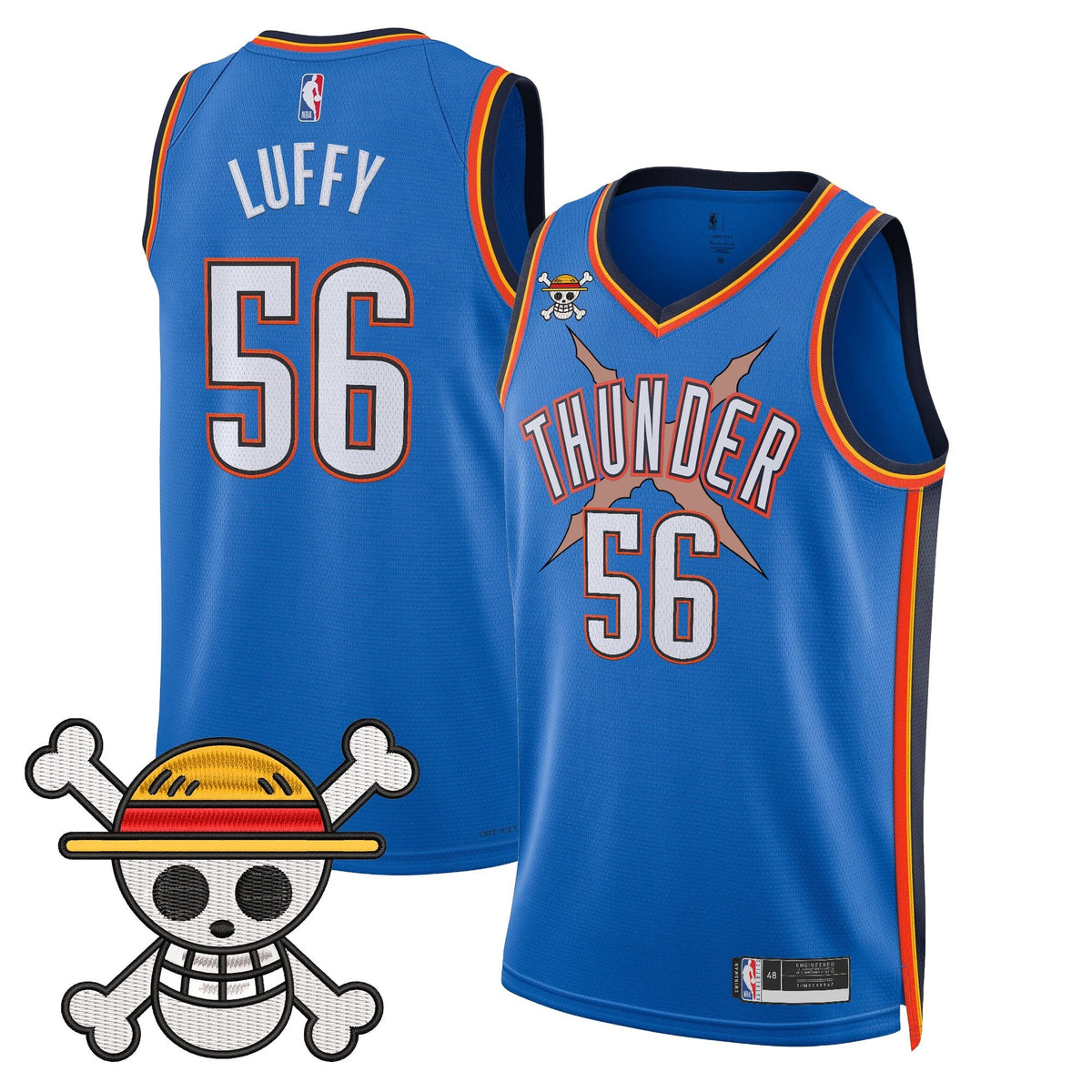 OKC x OP Swingman Jersey- Stitched