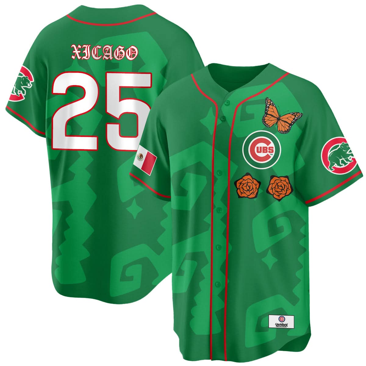 CC "Xicago" Mexican Heritage Jersey - Stitched