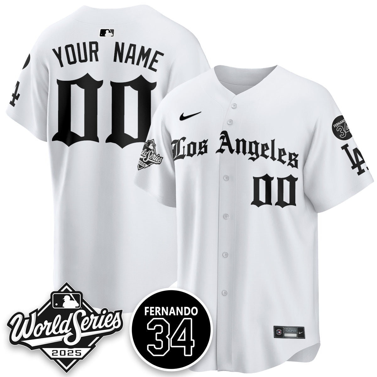LAD 2025 Gothic NL Champions Jersey - Stitched