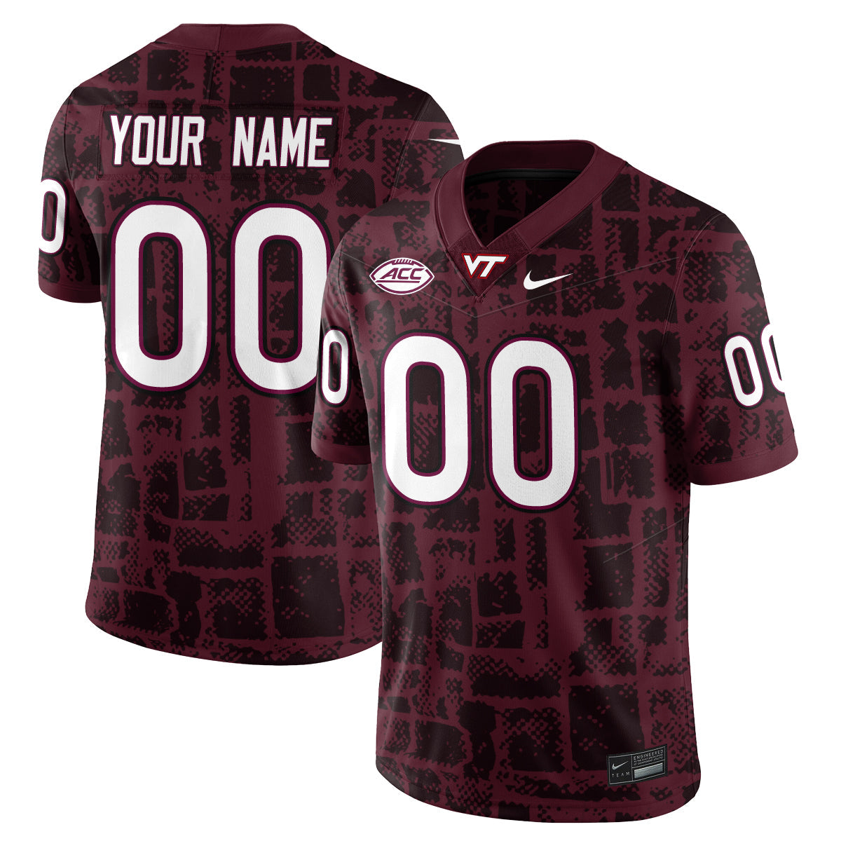 Virginia Tech Football Vapor Limited Jersey - Stitched