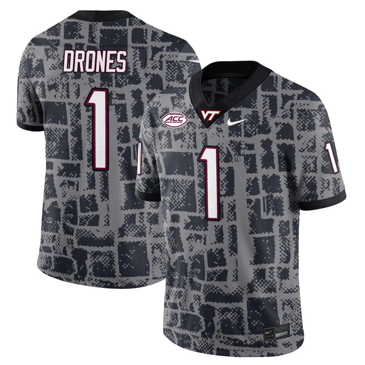Virginia Tech Football Vapor Limited Jersey - Stitched
