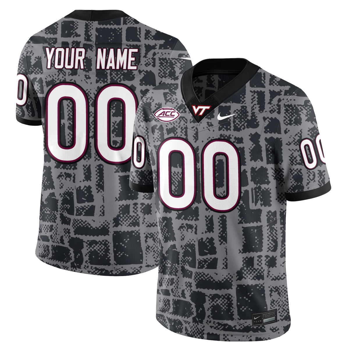 Virginia Tech Football Vapor Limited Jersey - Stitched