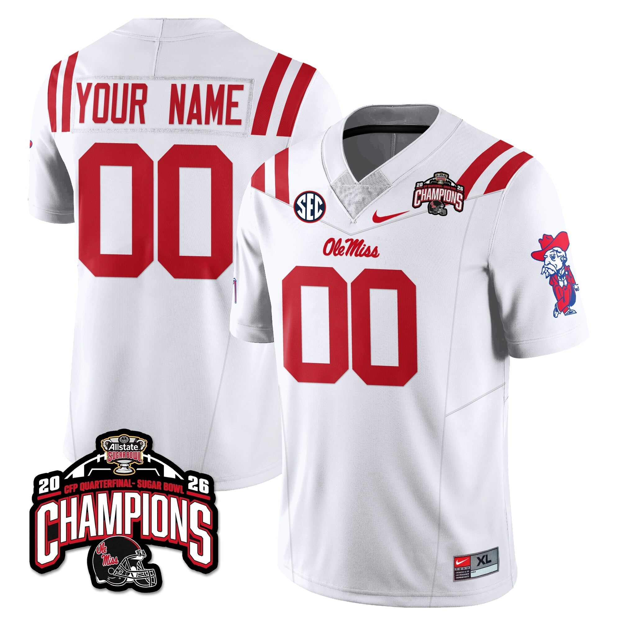 OMB Football Vapor Limited Jersey - Allstate Sugar Bowl Champions