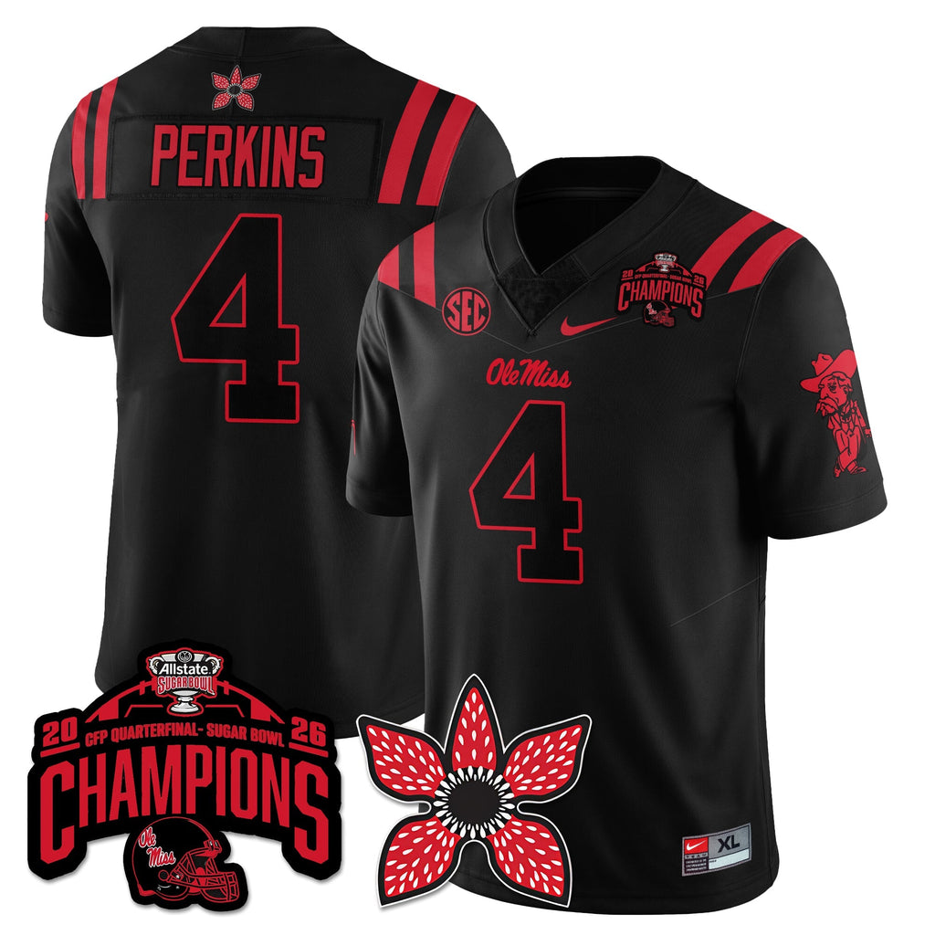OMB Football Stranger Things Vapor Limited Jersey - Allstate Sugar Bowl Champions